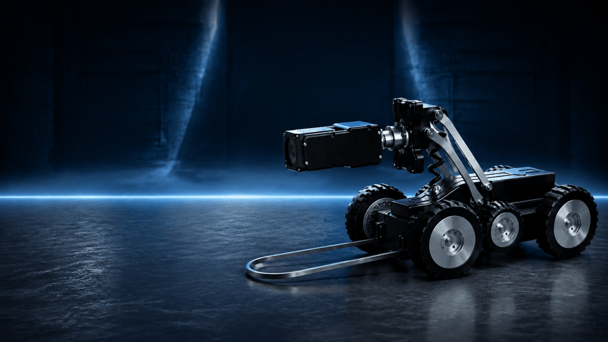 PIPESOLV K20 — sewer inspection robot