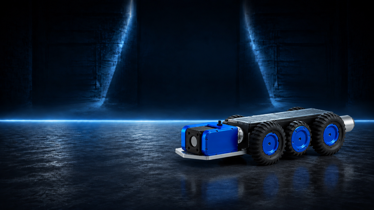 PIPESOLV K22-B — sewer inspection robot