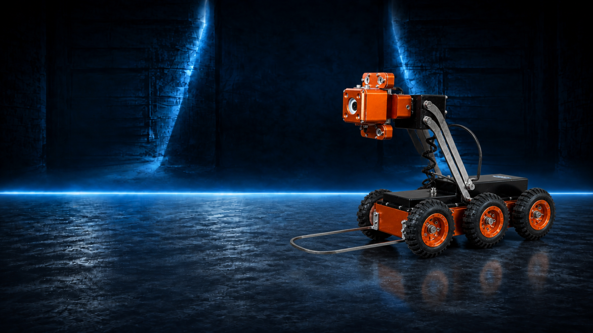 PIPESOLV K18 — sewer inspection robot