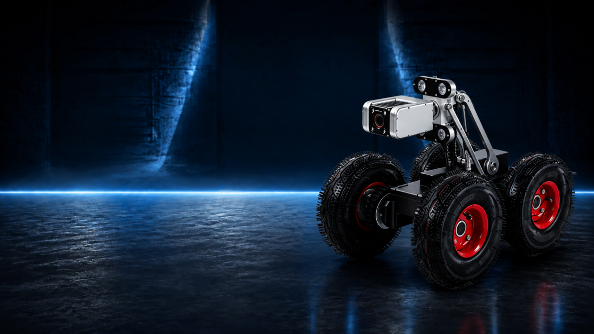 PIPESOLV K22 — sewer inspection robot