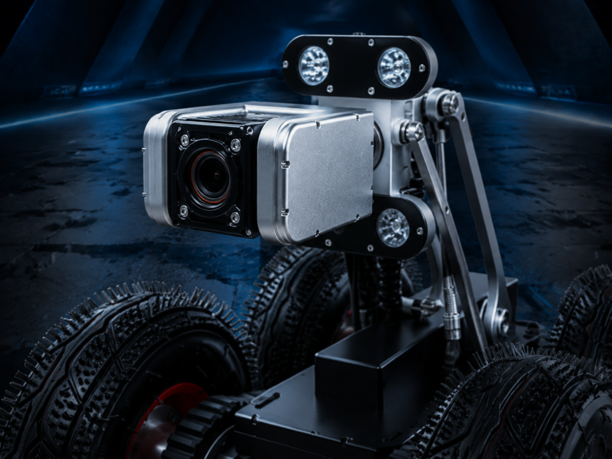 PIPESOLV K22 - close-up of camera head