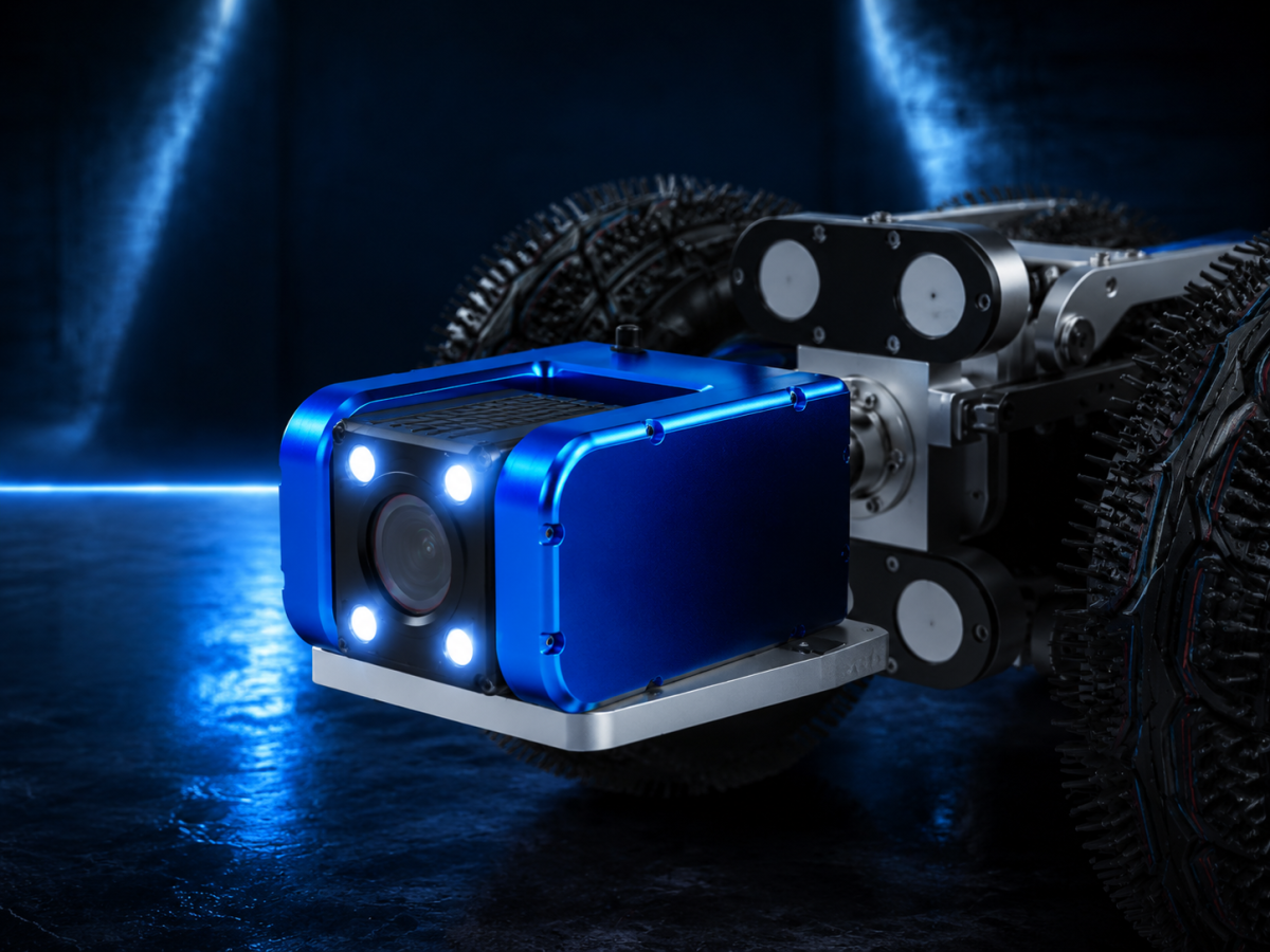 PIPESOLV K22-B - close-up of camera head