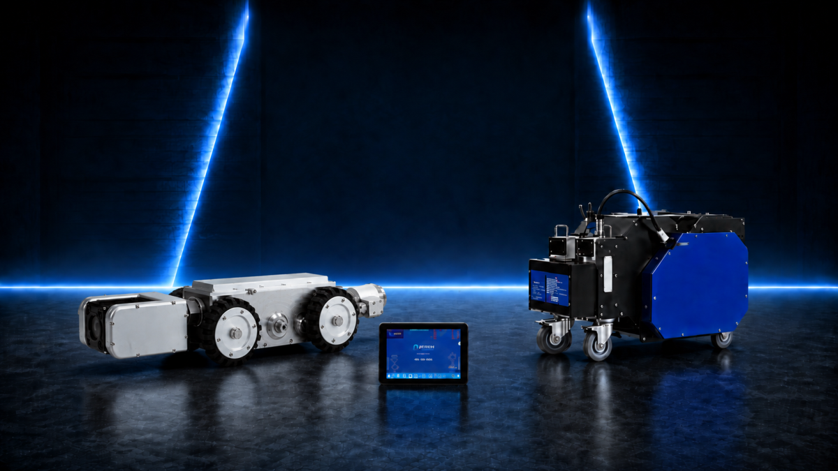 PIPESOLV K22-C - crawler in a small-diameter line