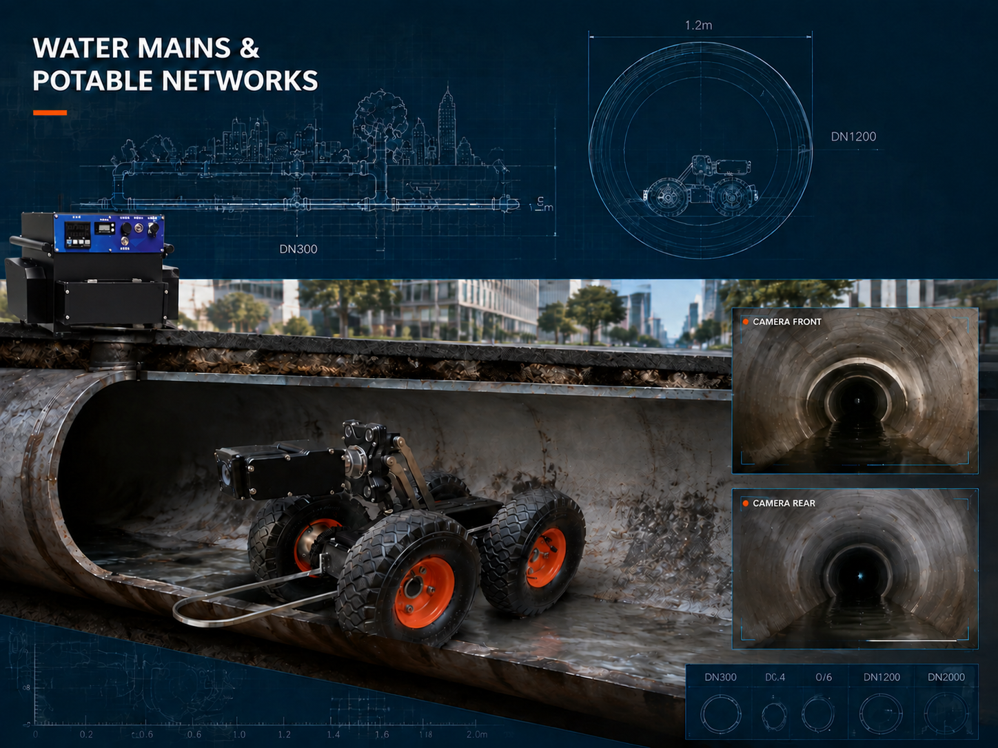 Pressure Mains, No Shutdown